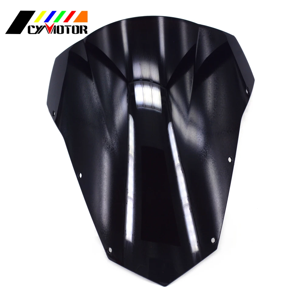 Черный обтекатель лобового стекла мотоцикла для YAMAHA FZ6 FZ 6 Fazer 2003 2004 2005 2006 2007 2008 03 04