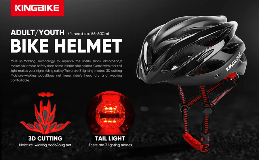 KINGBIKE Сверхлегкий велосипедный шлем MTB велосипедный шлем для мужчин и женщин велосипедный шлем Caschi Ciclismo Capaceta защитные шлемы