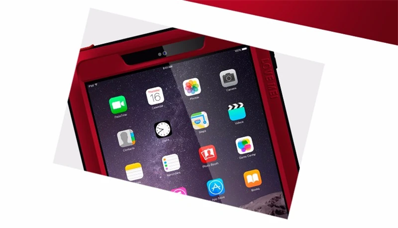 Чехол Love Mei для iPad Air 1 2, Алюминиевый противоударный чехол для iPad Air 2 1, жесткий водонепроницаемый чехол для iPad Air 1 2
