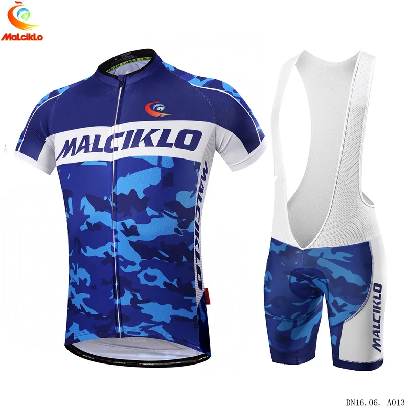 

Malciklo Camouflage Cycling Jersey 2019 Pro Team Men's Summer Cycling Set Roupa Ciclismo Quick Dry Bicycle MTB Bike Clothing Kit