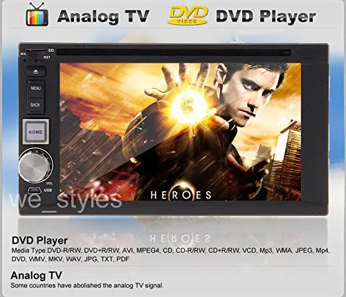 Чистый андроид 4.2 6.2 дюймовый 2 Дин Радио стерео Встроенный микрофон Bluetooth/USB/app