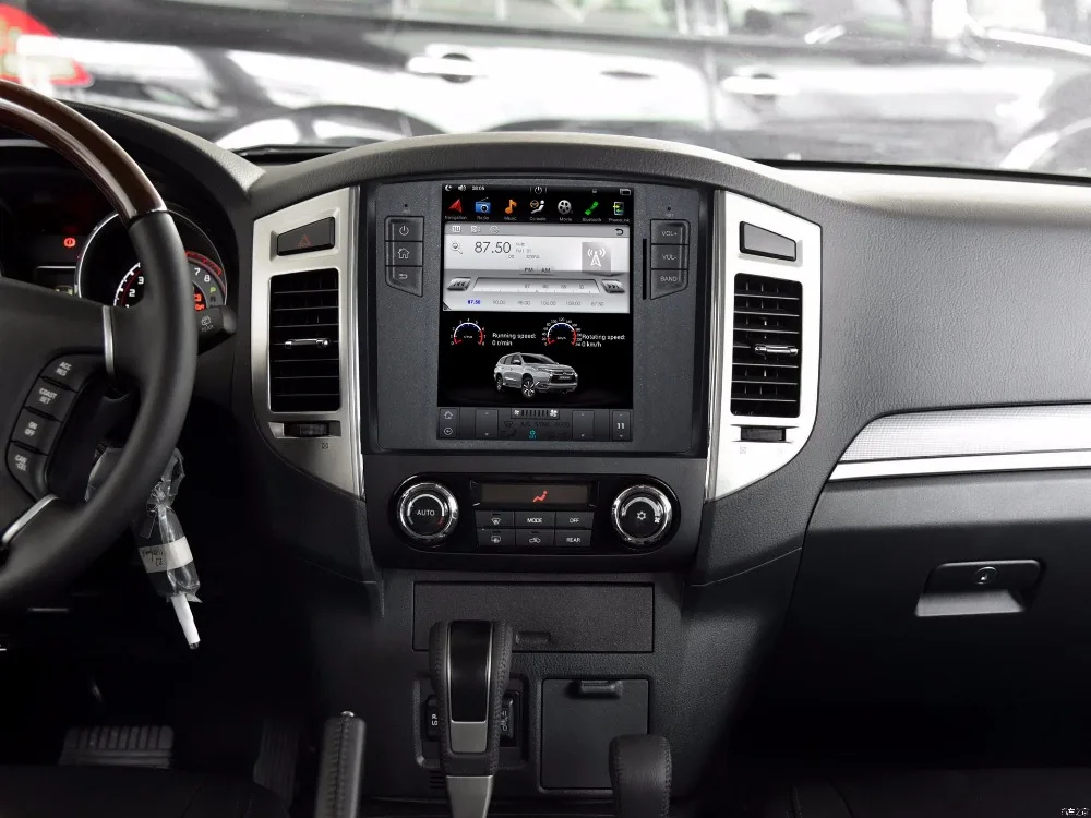 10 4 "Tesla Тип Android Fit MITSUBISHI PAJERO V97 2005 2010 2011 2012 2013 2014 автомобильный DVD плеер навигации