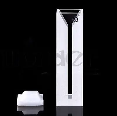 700ul 2 мм внутренняя ширина микро JGS1 кварцевый флуоресцентный кювет с