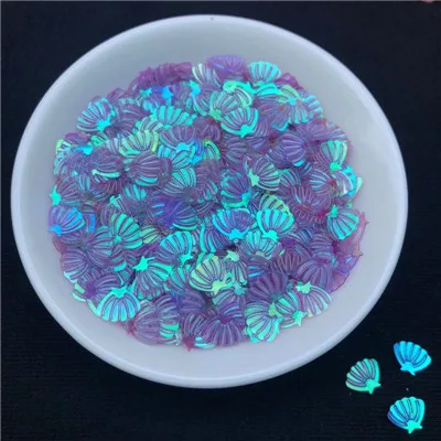 Transparent Purple 1200 шт(20 г) 6*8 мм светильник оболочка золотого цвета форма тесьма с пайетками для шитья материал, Свадебное Ремесло, Дети DIY аксессуары для одежды - Цвет: Transparent Purple