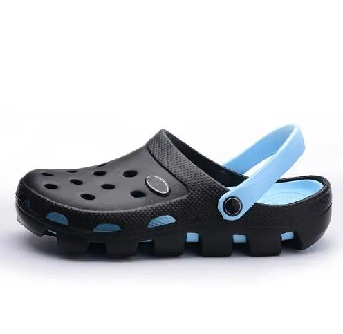 Новые женские сандалии femal тапки с дырочками унисекс туфли без задника и сабо