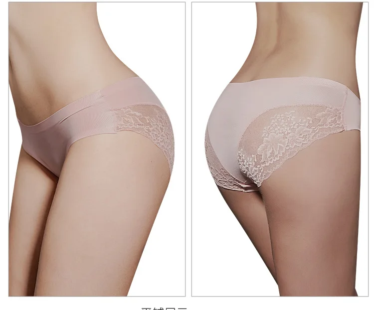 Bragas сексуальные de encaje de mujer ropa interior грех costuras bragas de seda de nailon para niñas señoras бикини de algodón entrepie