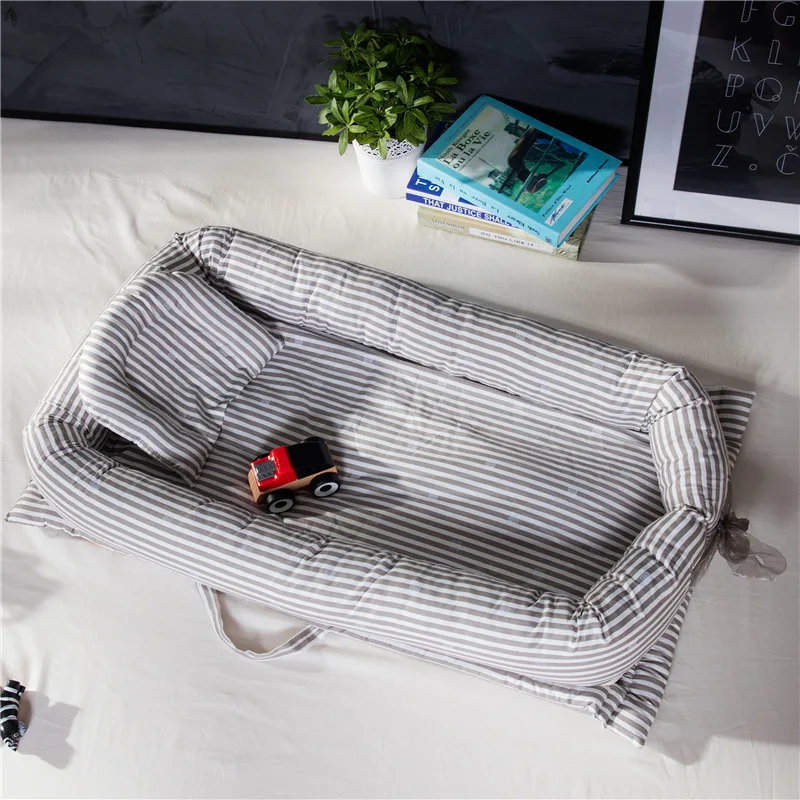Портативная детская дорожная кроватка переносная для новорожденных