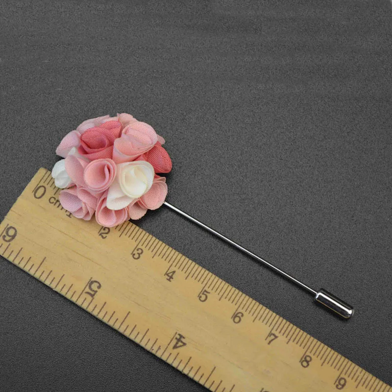 2017 новая мода Свадебные Броши с цветочным принтом популярные мужские отворотом