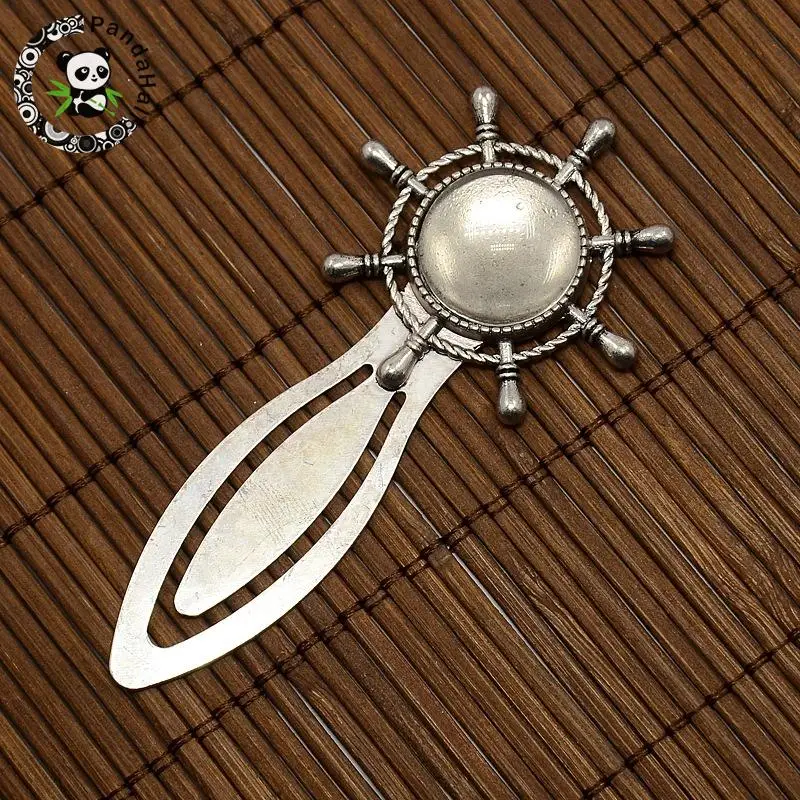 18 мм прозрачное Куполообразное стекло кабошон Крышка для античное серебро Сделай своими руками сплав портрет руля закладка для изготовления кадмия и никеля