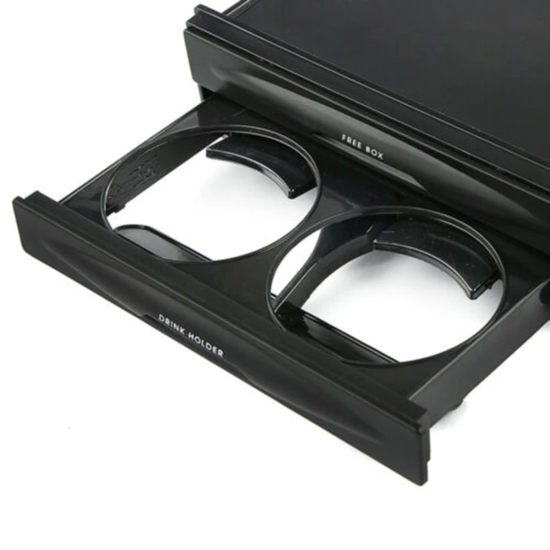

Two-layer Storage Box Universal Vehicle Radio Replacement Plastic 1Pcs