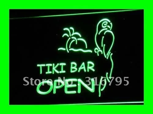 I067 открытый Tiki бар новые дисплеи Pub светодиодный неоновый светильник вывески