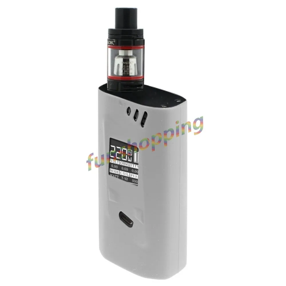 2 шт./компл. цветной случайный дизайн Smok Alien 220 W Красочный силиконовый чехол для кожи/силиконовый чехол для Smok alien 220 w Box mod