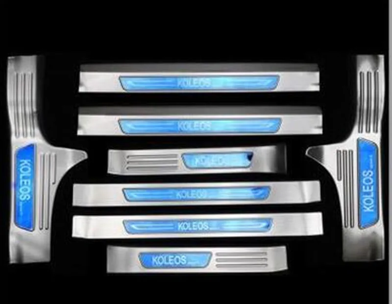 Внешняя внутренняя Накладка на порог // протектор заднего бампера для порога