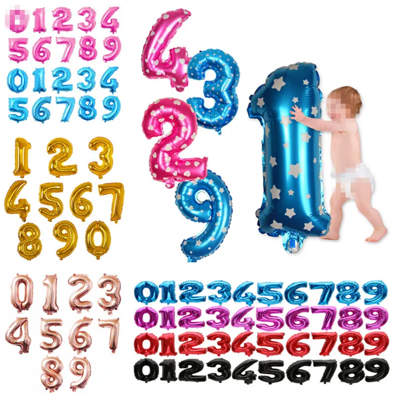 40 дюймов большое количество воздушных шаров Алюминий воздушные шары с гелием 2018