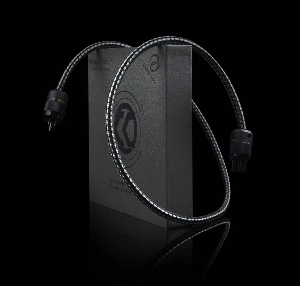 Кабель питания CopperColour CC MOON III для аудиофилов кабель Hi Fi индивидуальная длина