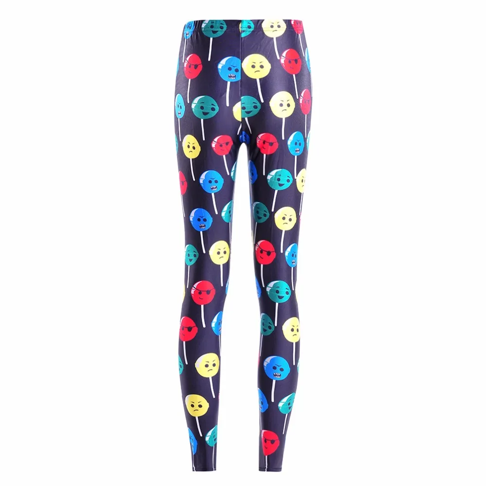 Леггинсы летние новые модные женские леггинсы для фитнеса черные цветные брюки с