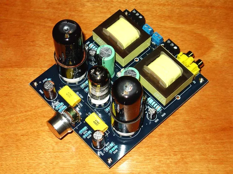 4 Вт + (8 Ом) 6N1 / 6N2 6P6P односторонняя трубка класса А Плата усилителя|tube amplifier board|amplifier