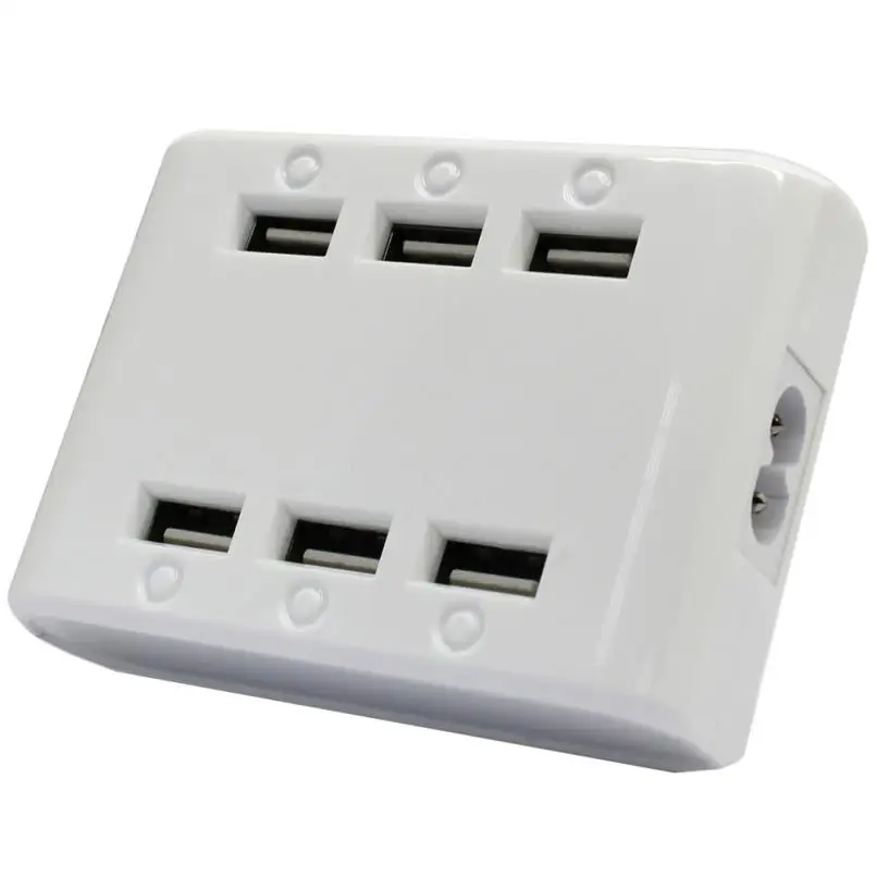 Hiperdeal новый супер скорость USB 6 порт портативное зарядное устройство сплиттер
