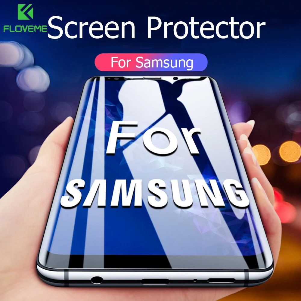 Защитная пленка FLOVEME для Samsung S10 Plus S10e S9 S8 с полным покрытием мягкая защитная Galaxy Note