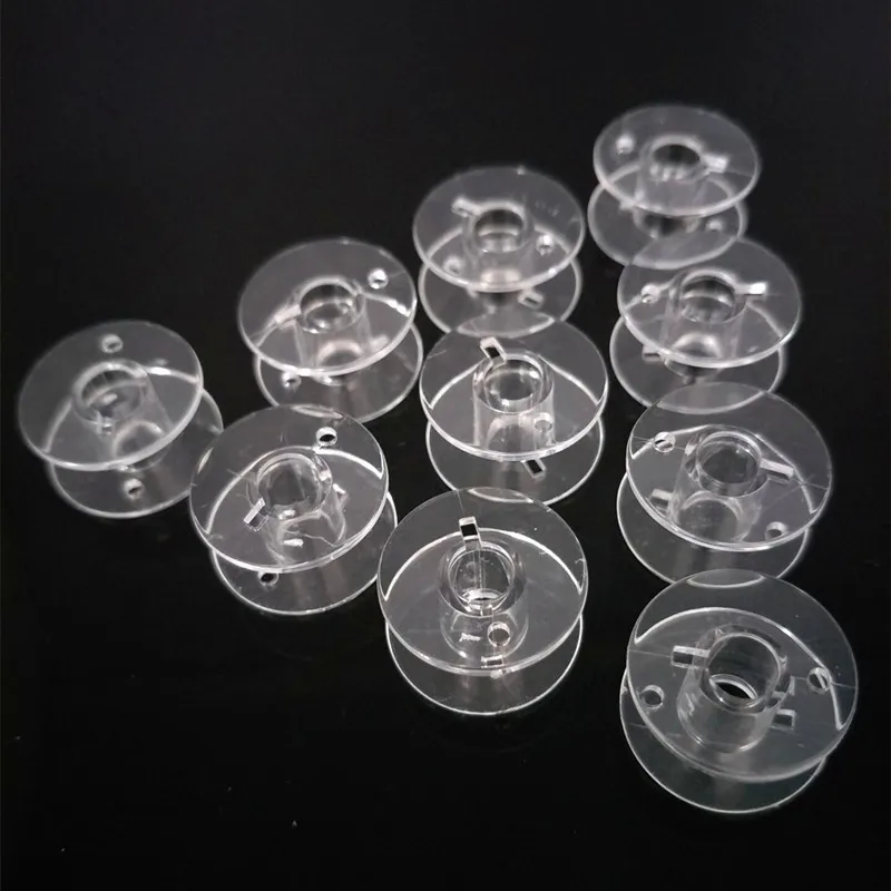 100pk. Прозрачные катушки 102261103(SA156) подходит для Elna, Janome, Brother 5BB5006