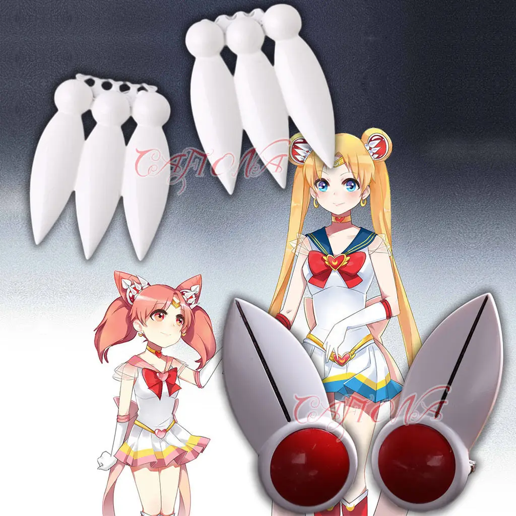 Моряки Cafiona подарки Tsukino Usagi и Сейлор чибимун аксессуары для косплея украшения