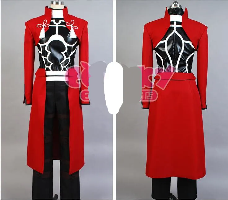 Эмия Косплей Fate stay night Косплей Костюм Арчер красный эмия Косплей Костюм Униформа oufit Fall set