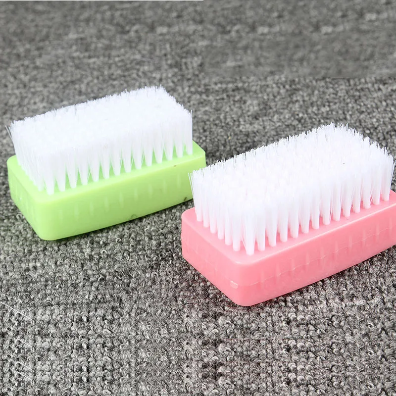 Красочная Изысканная квадратная щетка для белья овальная обуви