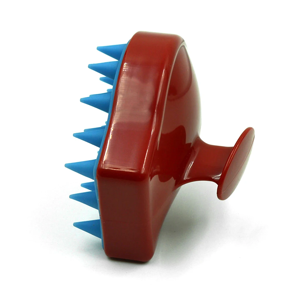 1 шт. Уход за волосами спа массажная расческа силиконовый шампунь для кожи головы