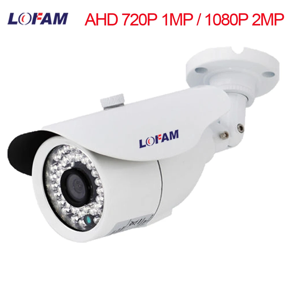 LOFAM камера видеонаблюдения 720P 1080P AHD дневного и ночного видения CCTV 1 МП 2 Мп ИК