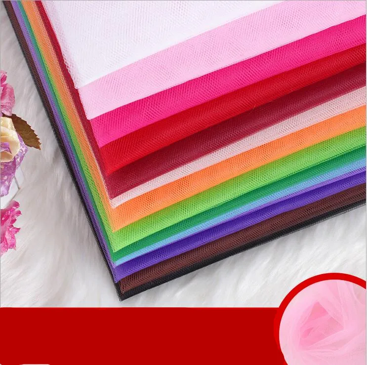 Фатиновая сетчатая ткань длина 150 см 5 ярдов/партия|fabric by meter|fabric metercloth fabric |