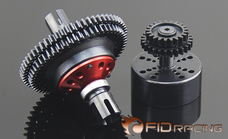 FID RACING 2 Скорость коробка передач с 870 мл топливный бак для losi dbxl багги