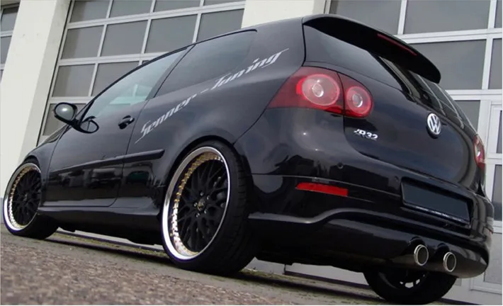 Автомобильная задняя наклейка Znic R32 из сплава для Volkswagen VW Golf 6 7 GTI CC Sagitar Bora Passat