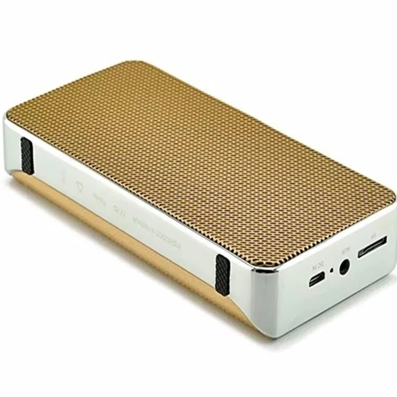 Ультра тонкие Металлические Мини Портативный Беспроводной Стерео Динамик