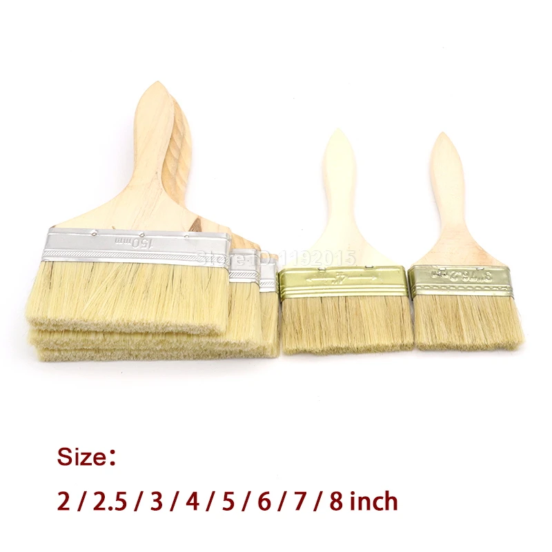 Для детей от 2 до 8 лет дюйма Краски ing щетка для очистки масла акварель в порошке