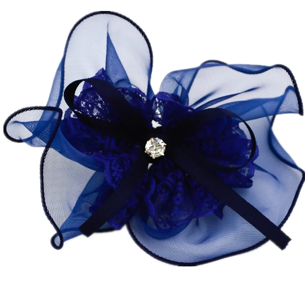 Заколки для волос с шелковой лентой и бантом женщин девочек 3 9 дюйма |