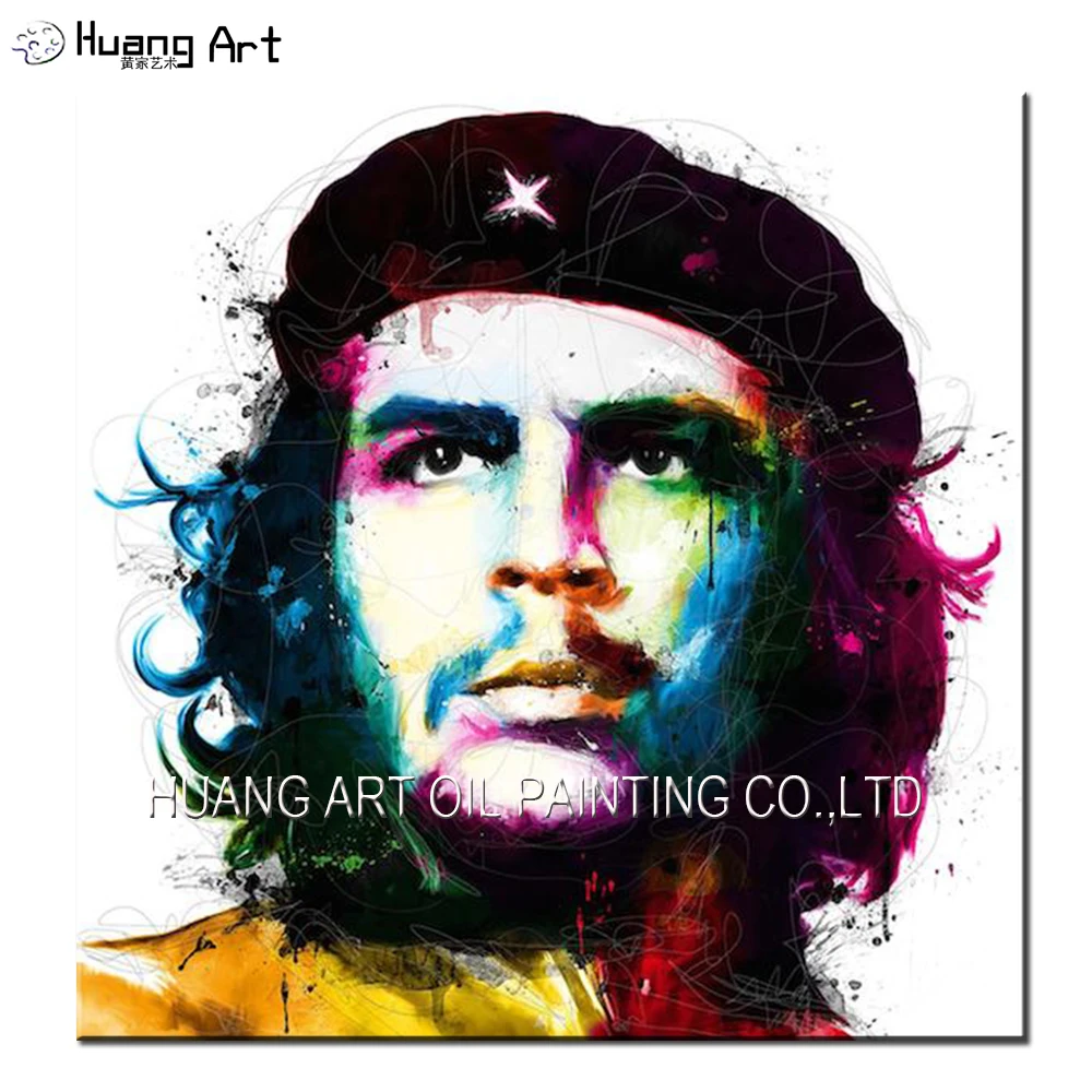 Картина маслом ручной работы на холсте современный кубинский революционный