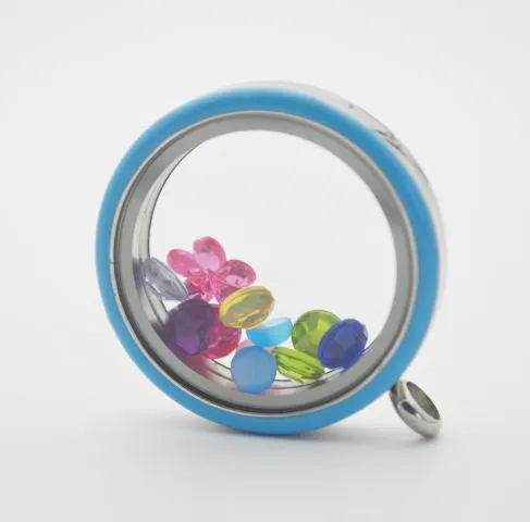 Медальон из нержавеющей стали 316L с магнитной застежкой 30 мм|memory locket|glass memory locketglass