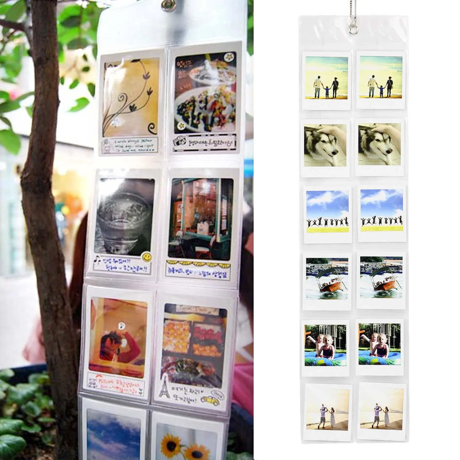 Фотоальбом Besegad для фотографий подвесной дисплей с 20 карманами Fuji Fujifilm Instax Mini 8 9 70