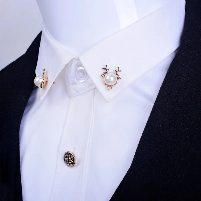 Topkeeping Модные Простые голова оленя ретро-стиль брошь на шпильке для женщин и