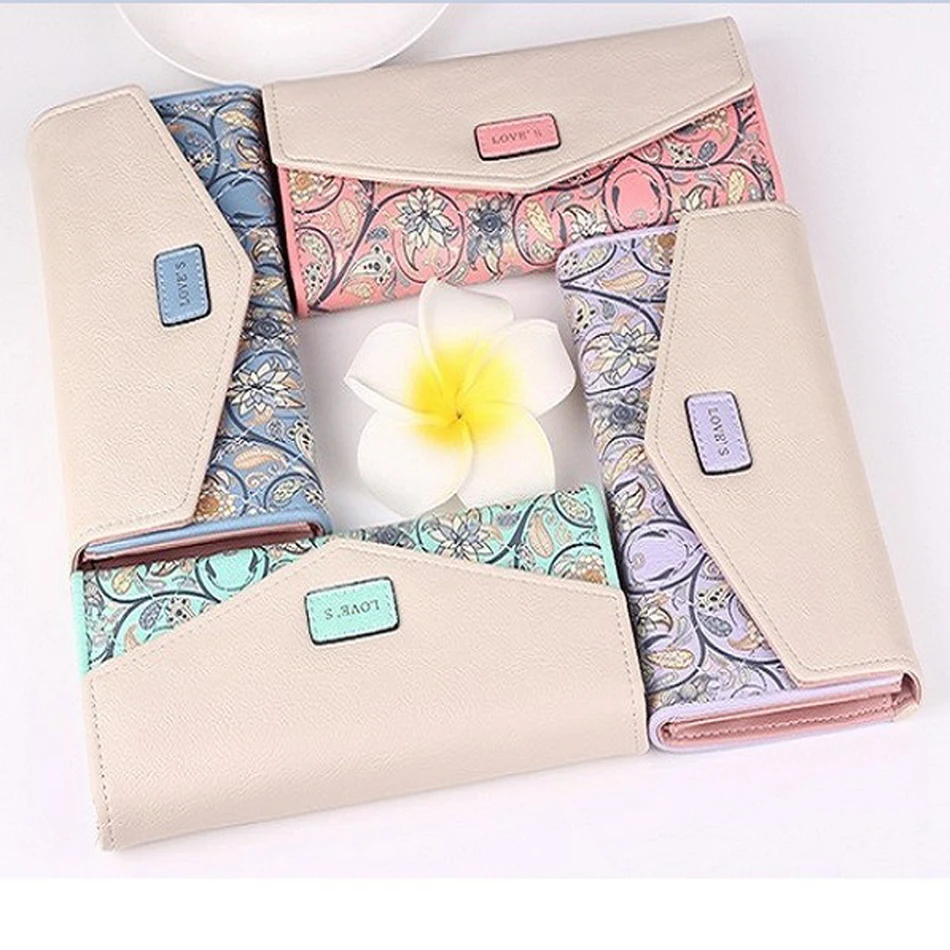 Длинный клатч от известного дизайнера женский роскошный брендовый кошелек