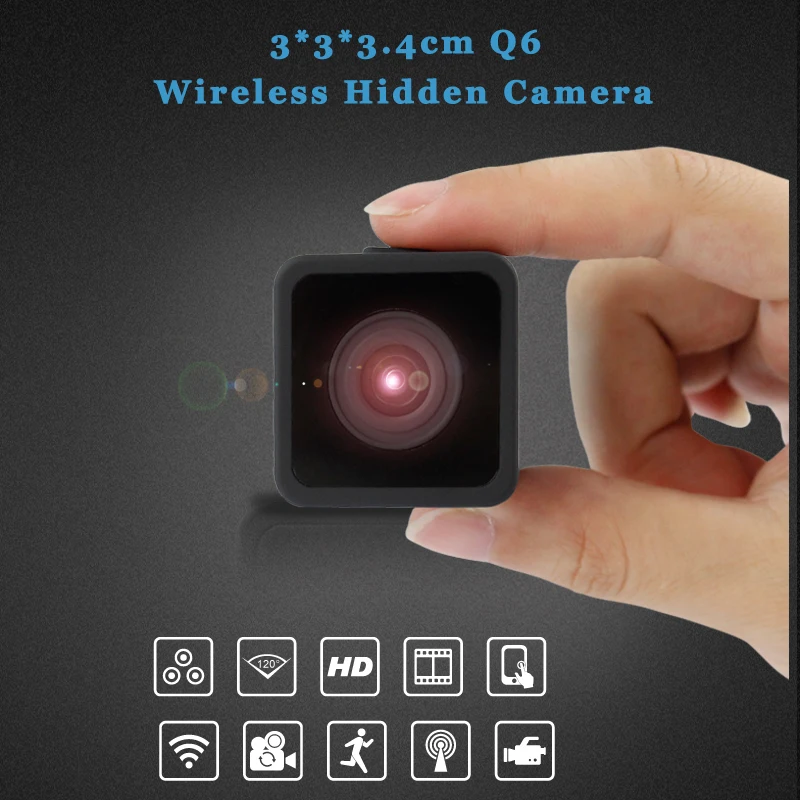 1080 P HD Mini wi fi IR CUT Камера Беспроводной инфракрасный Ночное видение Малый Cam Wi Fi IP