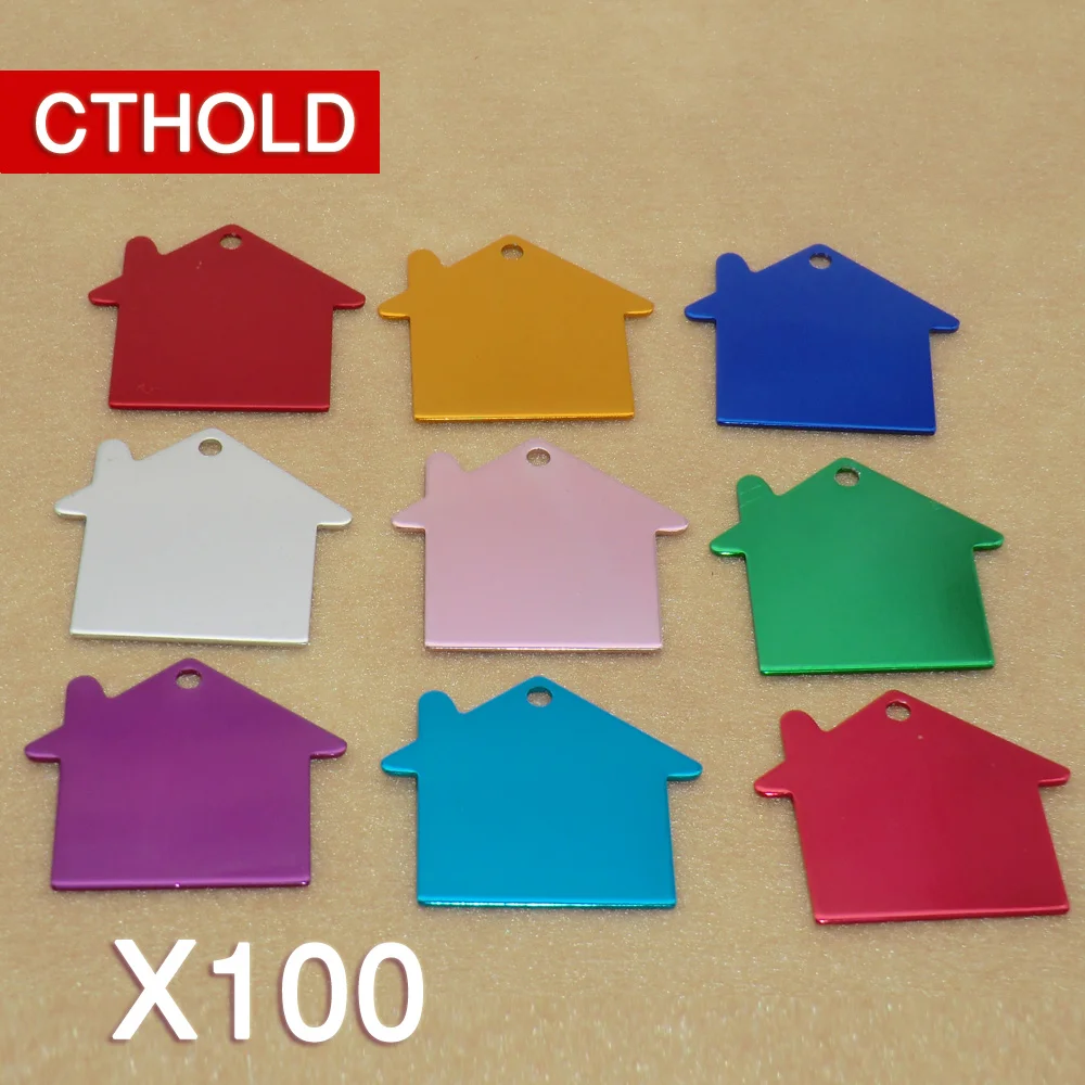 

CTHOLD, 100 шт., товары для домашних животных, аксессуары для собак, идентификационная бирка, бирка для собак, товары для домашних животных, беспл...