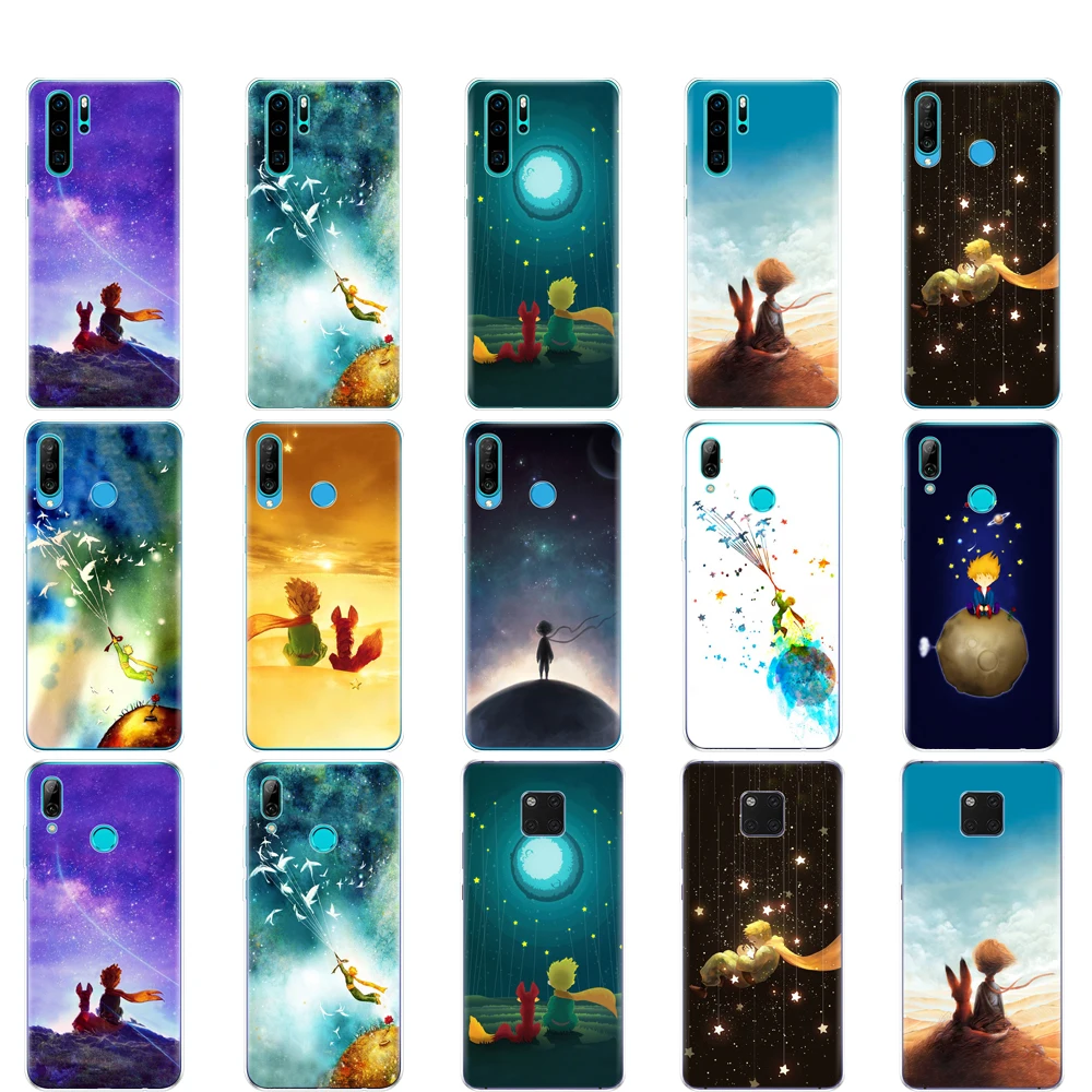 Чехол для Huawei P30 PRO LITE задняя крышка huawei mate 20 pro lite p smart 2019 plus Маленький принц и