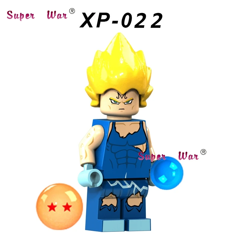 XP022 Один строительный конструктор Dragon Ball Z Violett Krillin Tien Shinhan Goku Chiaotzu Vegeta Коллекция игрушек для детей - Цвет: XP022