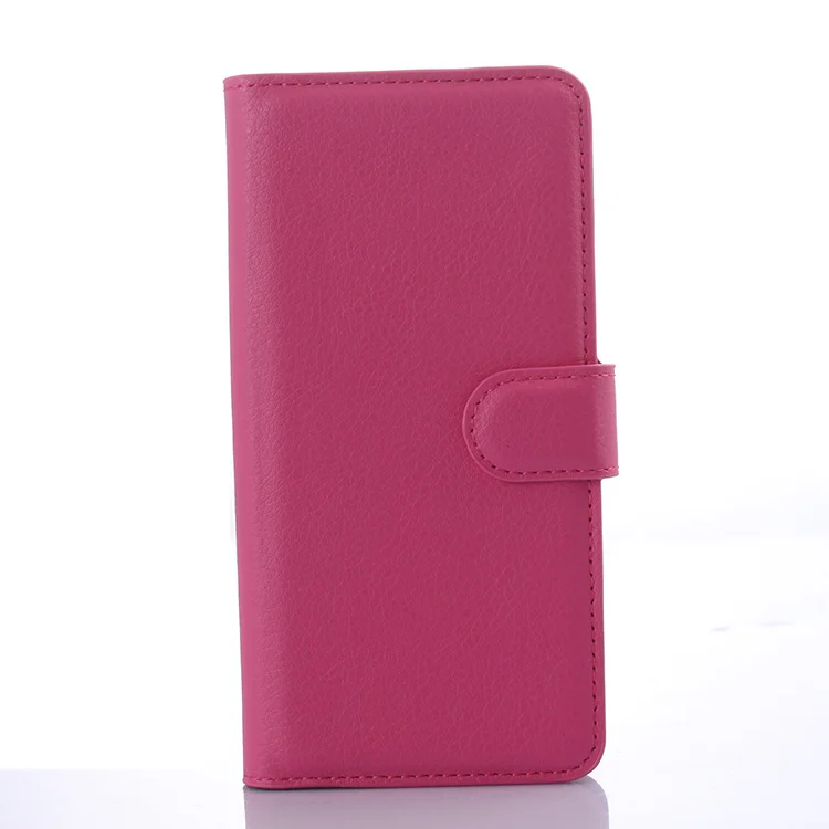 Classical Pure Color Litchi Type Flip PU Leather Cases Covers For HTC Desire 825 with Visa Card Slot Stand Function 9 Colours | Мобильные