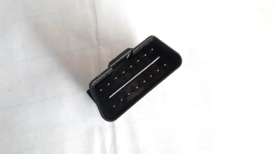 Автомобильный адаптер OBD с 16 контактным разъемом 12 В|obd male|obd male connectorobd2 adapter |