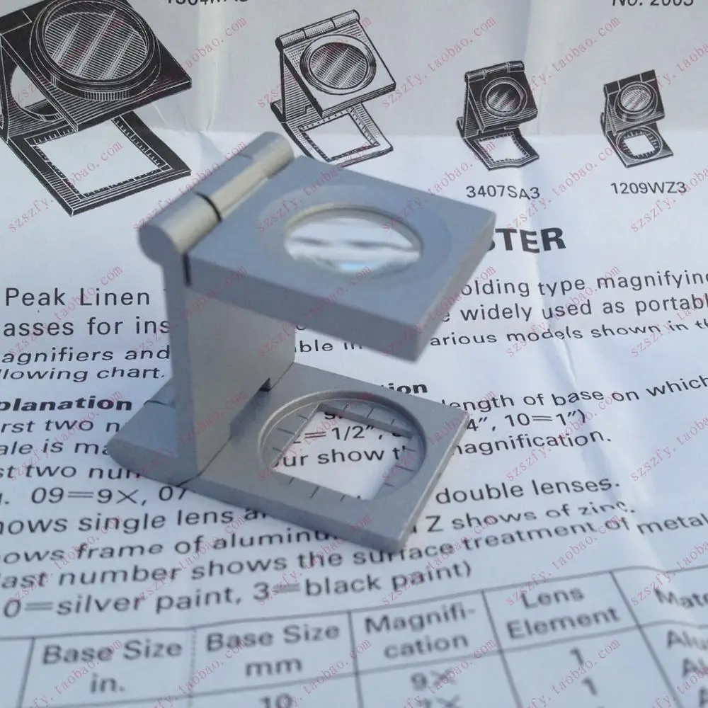 Японское импортное пиковое увеличительное стекло полудюймовый 1209SA0