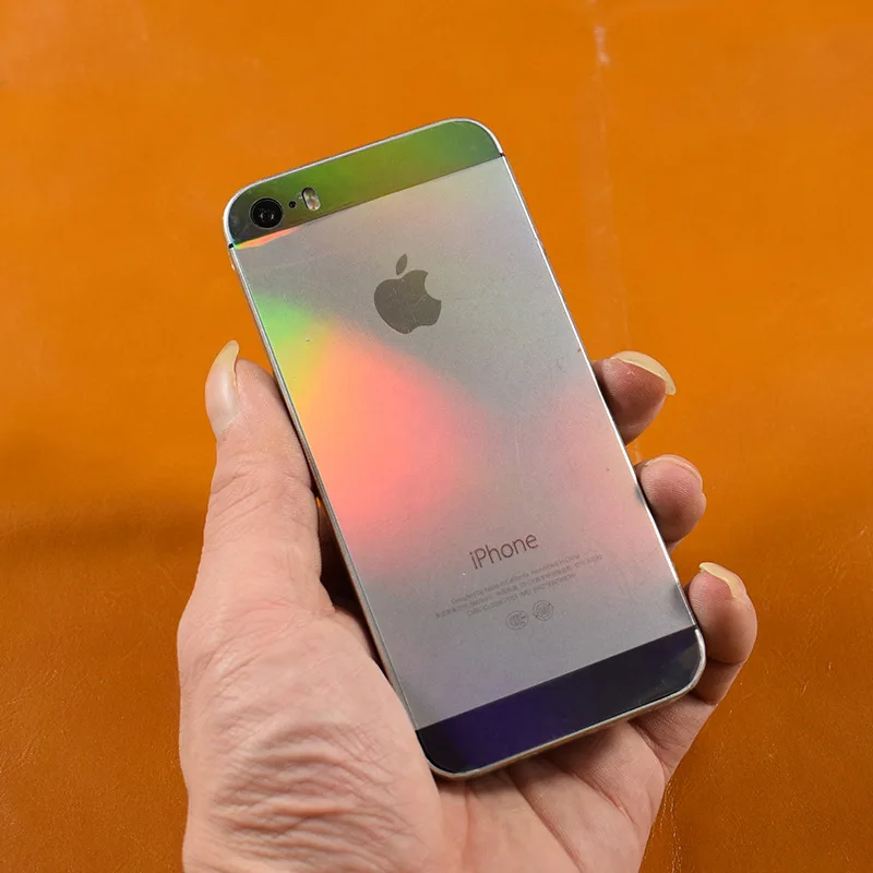 Градиент Aurora прозрачный декоративный для iPhone 5S se XS XR XSMAX MAX мобильного телефона