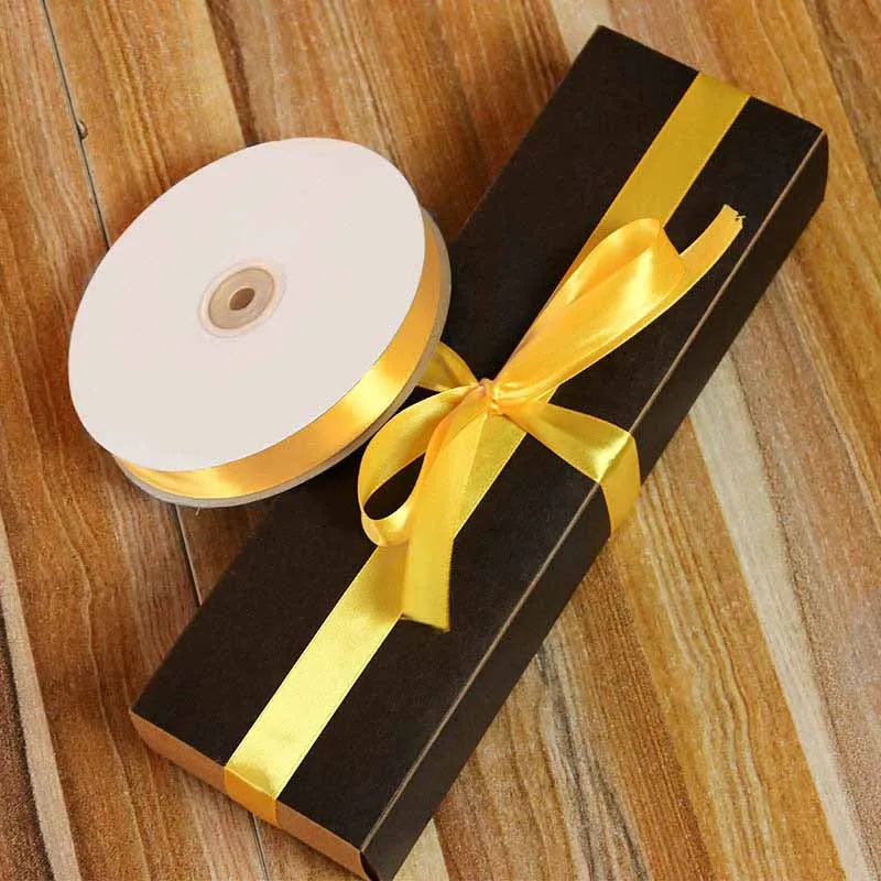 Silk Ribbon Packing Sealing Rope Birthday Cake Box Gift Baking Colorful Wrapping Decoration Bow-knot L92cm W2cm | Дом и сад