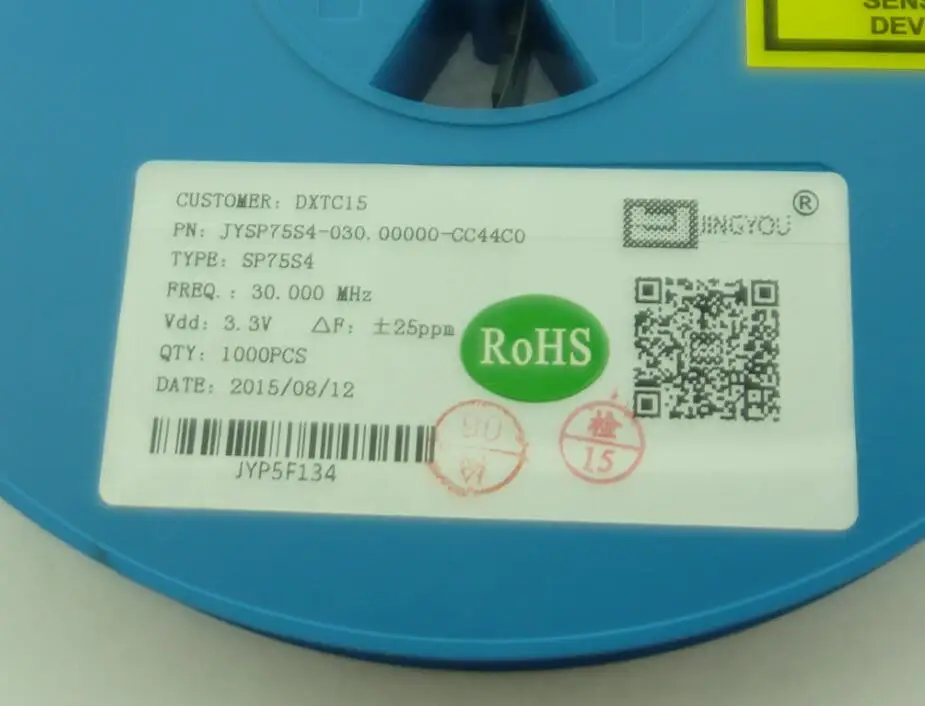 10 шт. SMD 5070 активный кварцевый генератор OSC 30 МГц м 7050 5*7 5 в 25ppm |